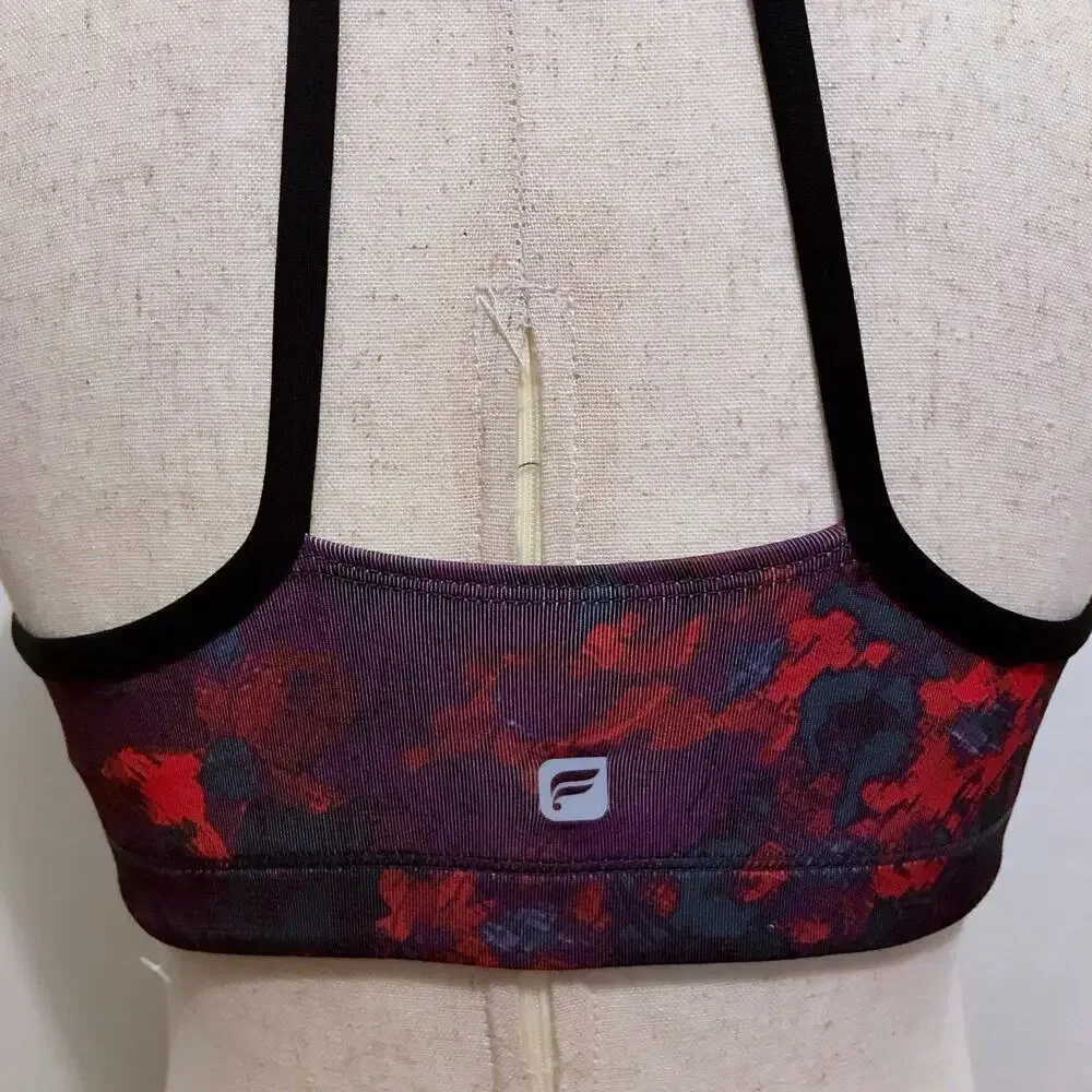 Fabletics NWOT Multicolor Sports Bra Women XS